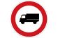 DZ - zákaz vjezdu nákladních vozidel
