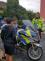 Letní dětský tábor v Klokočově - policejní motocykl