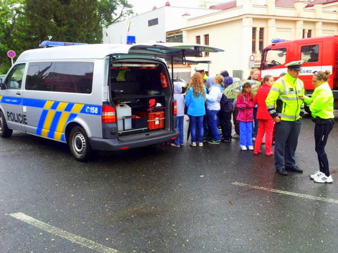 Stanoviště policistů