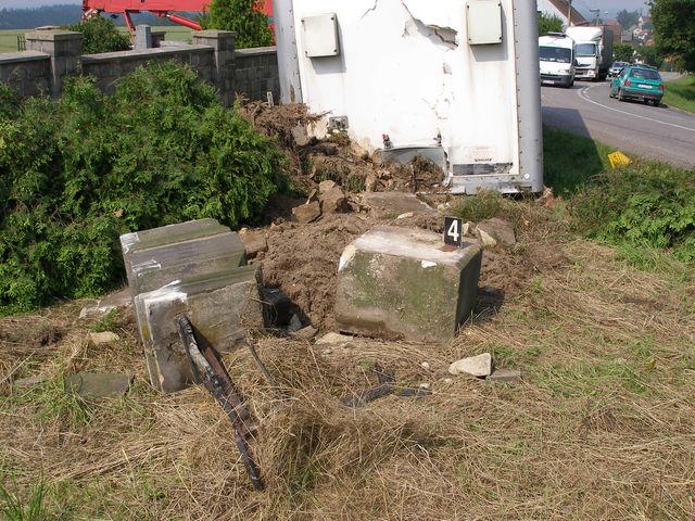 2.7.2009 - Němčice, havárie Man