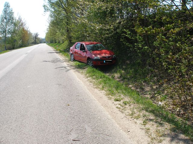 26.4.2009 - I/11, havárie Dacia Logan