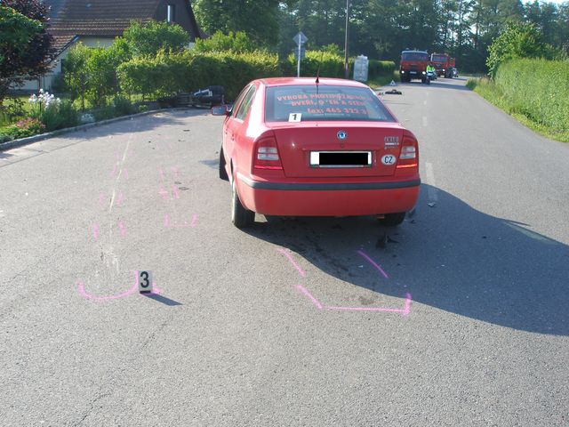 26.5.2009 - Žichlínek, Škoda Octavia x Yamaha