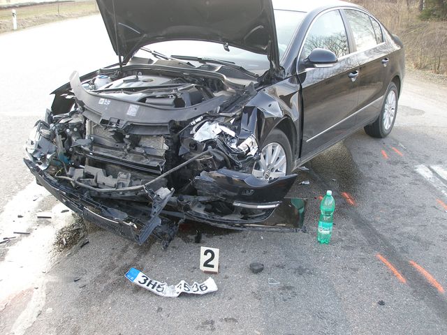 4.4.2009 - u hraničního přechodu, Dacia x VW