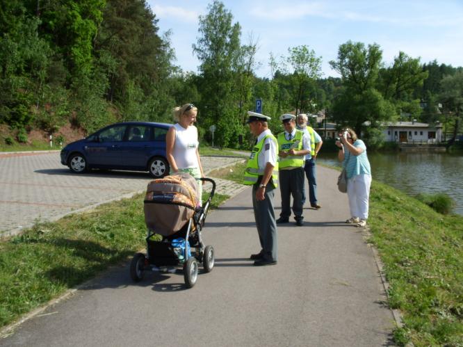 Chodec a cyklista