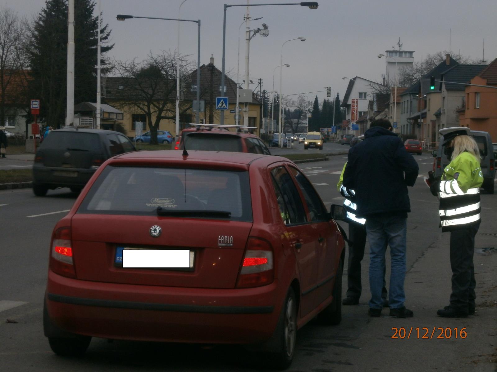 DBA - předávání reflexních vest