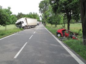 DN mezi Střelskými Hošticemi a Katovicemi