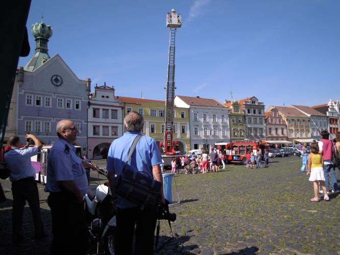 Den s Policií na Mírovém náměstí v Litoměřicích