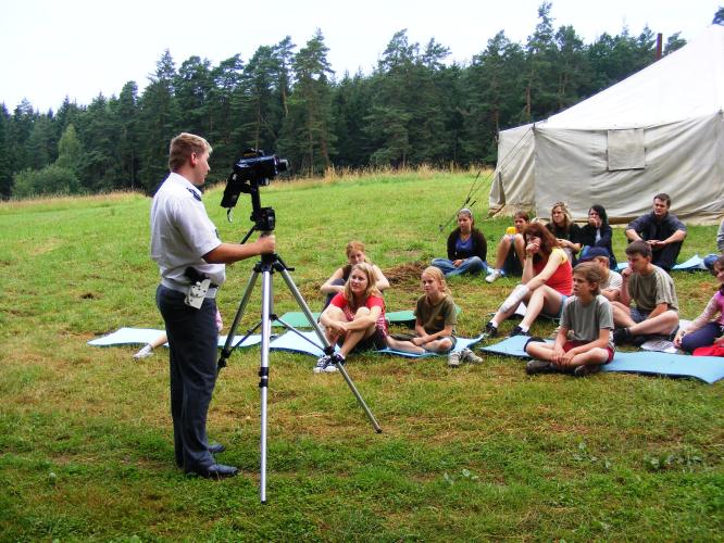 Dětský tábor u Olešné - 3.7.2009 