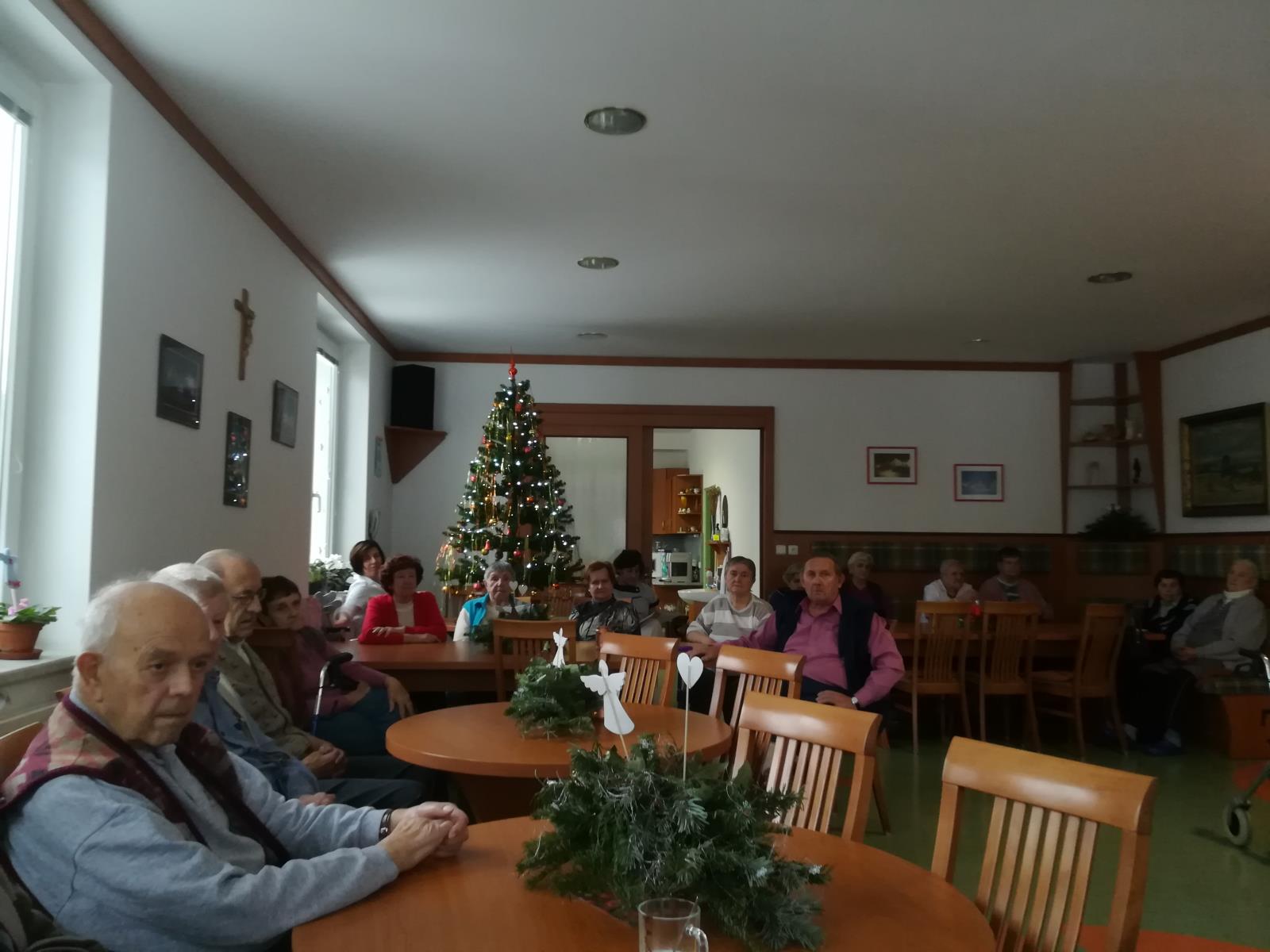Domov důchodců sv. Zdislavy Červená Voda 11.12.2017