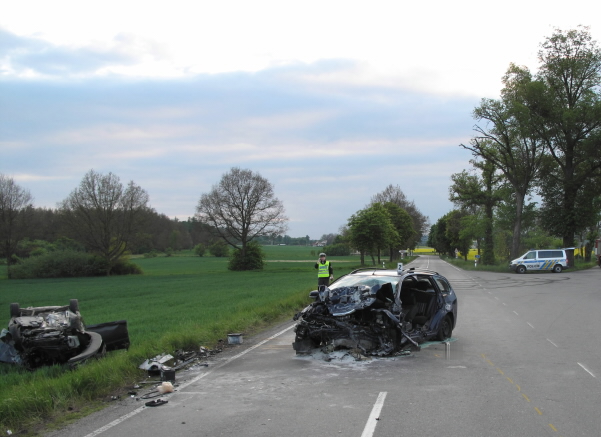Dopravní nehoda v katastru obce Smetanova Lhota