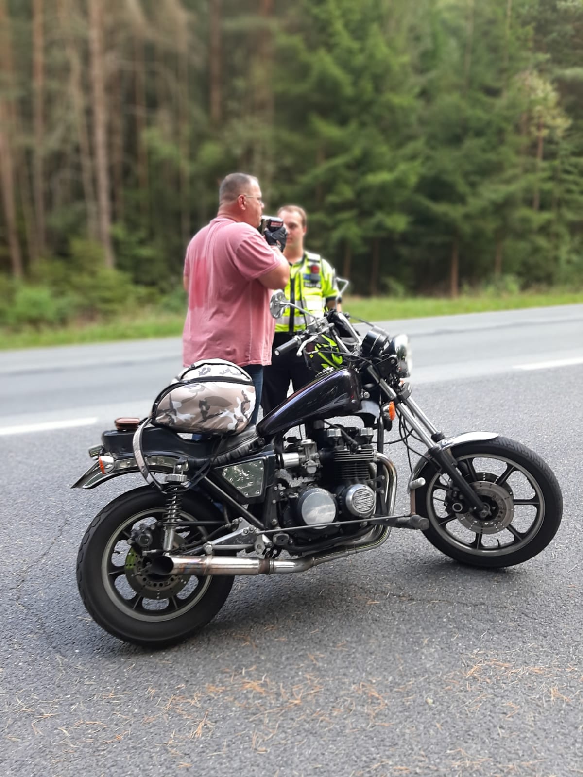 Dopravně bezpečnostní akce motocykly