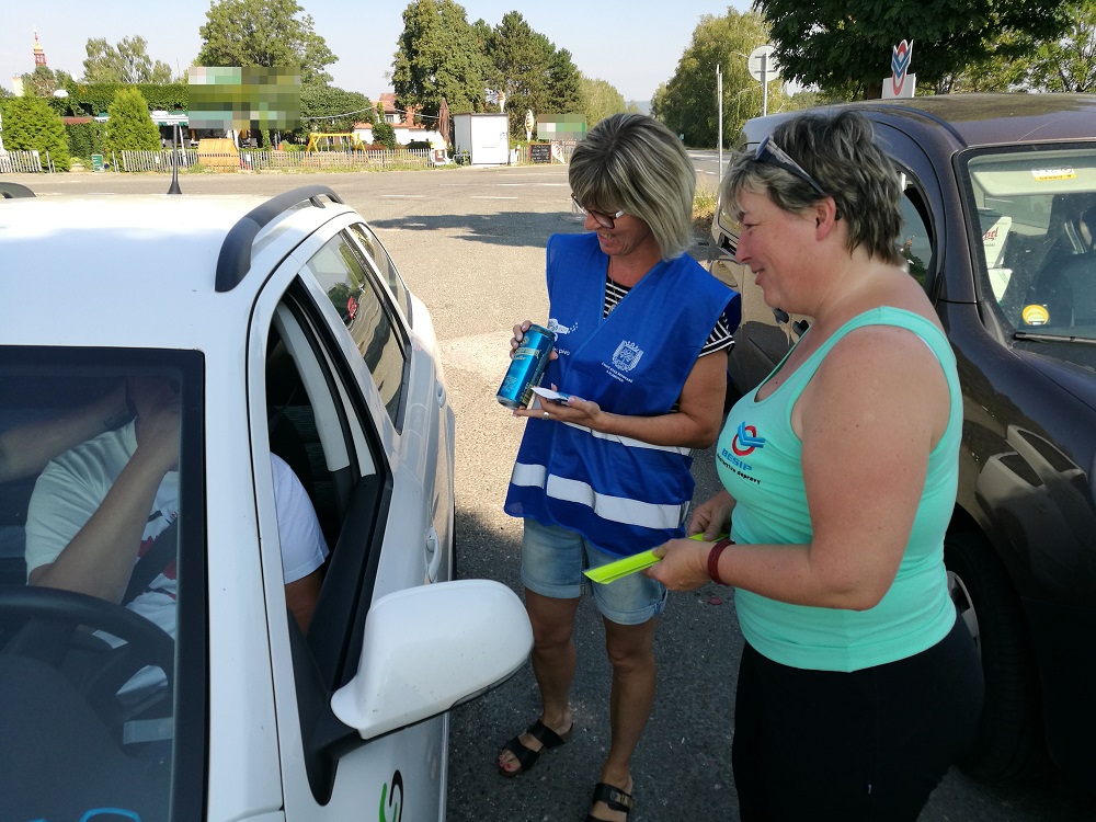 Dopravní akce "Řídím piju nealko pivo" ze dne 08. 08. 2018