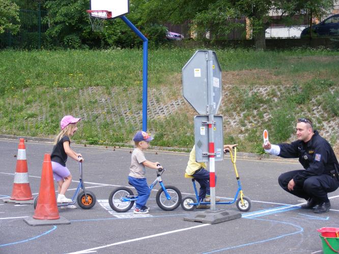 Dopravní hřiště a malí cyklisté