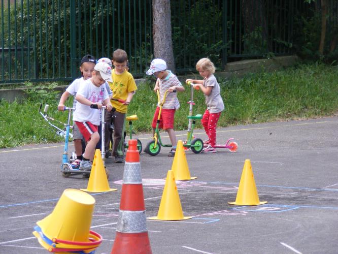 Dopravní hřiště a malí cyklisté