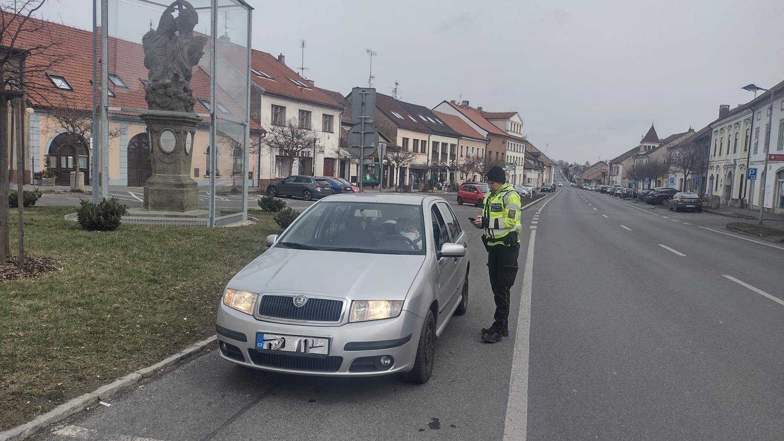 Dopravní kontroly na Berounsku