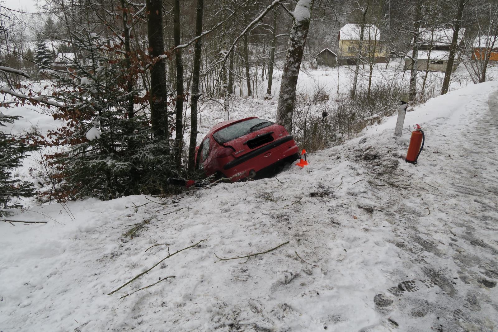 Dopravní nehoda - Bělá nad Radbuzou - 26.01.2021