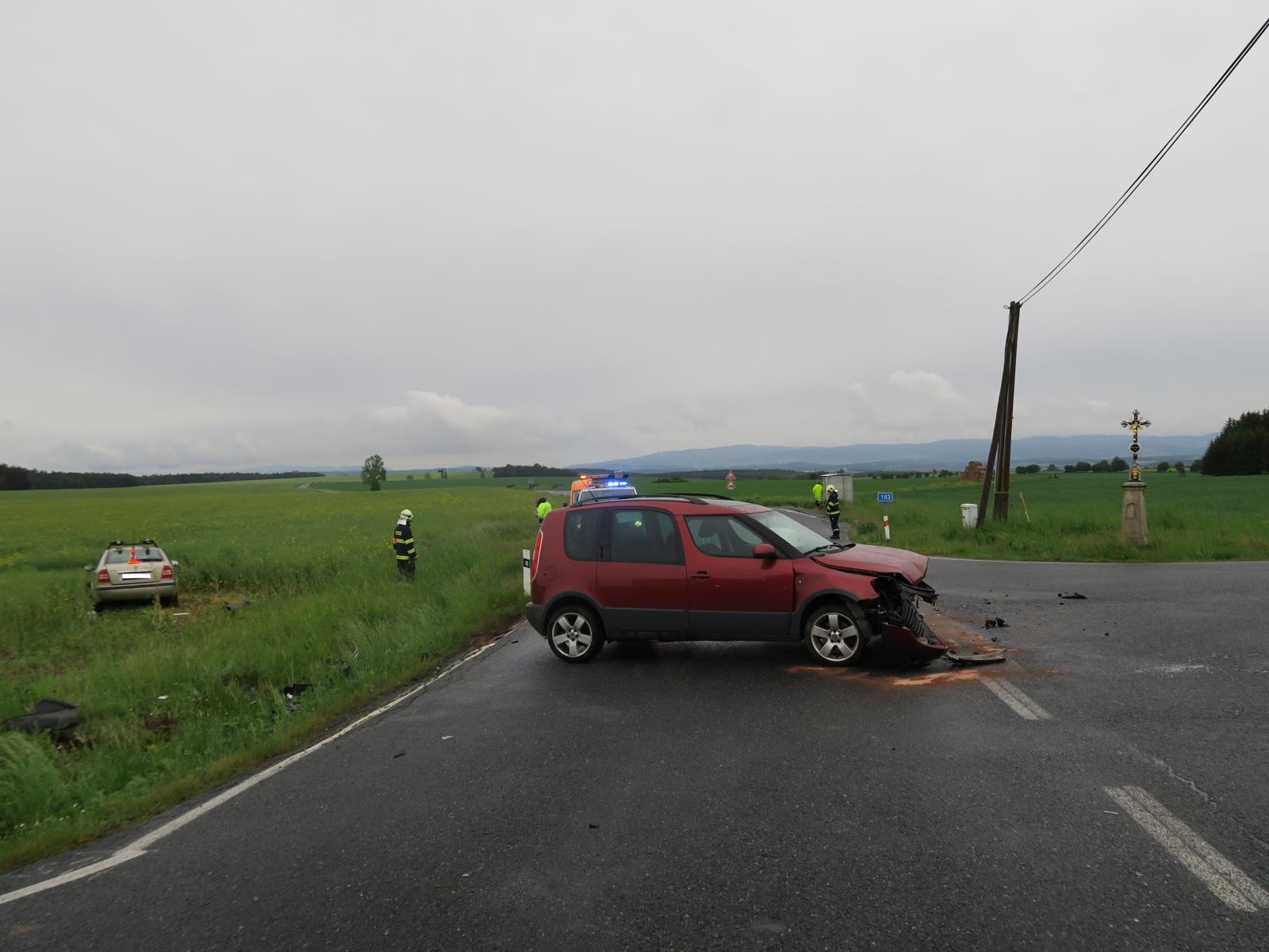 Dopravní nehoda - Borovice - 23.05.2020