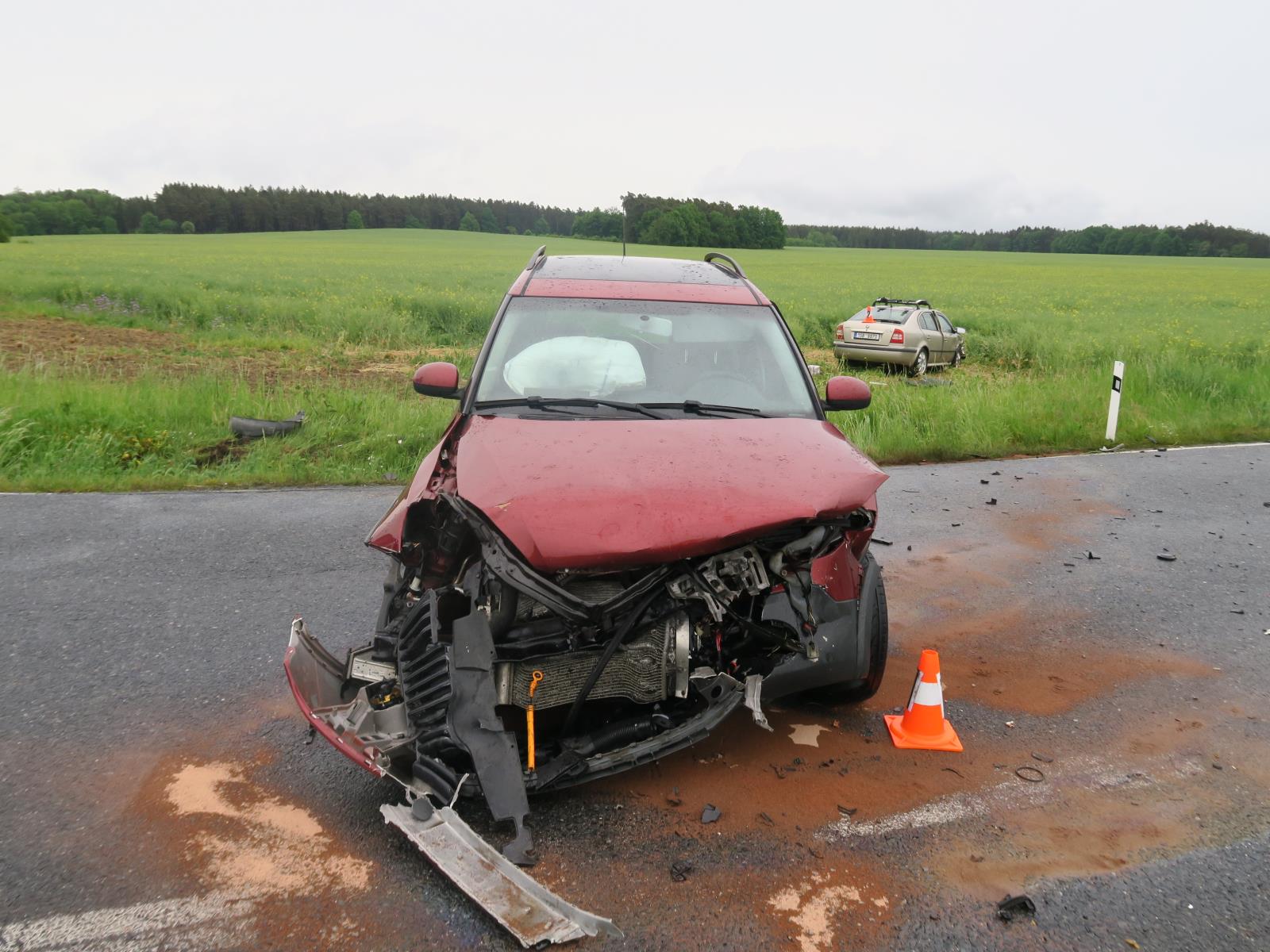 Dopravní nehoda - Borovice - 23.05.2020