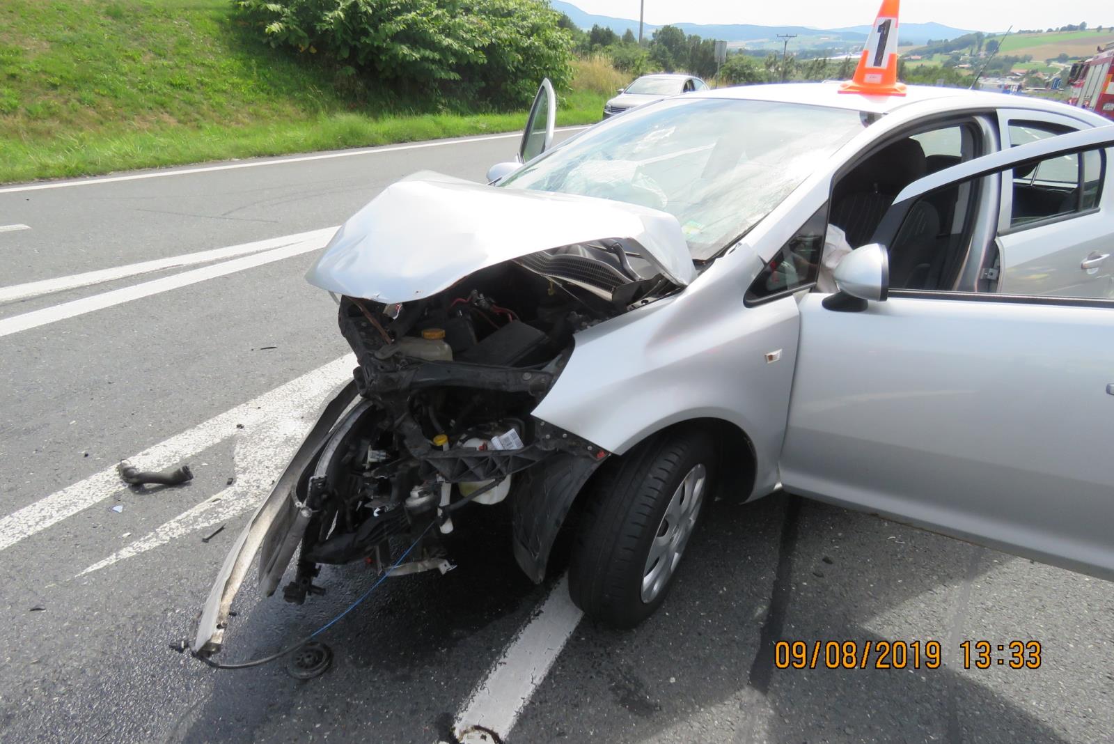 Dopravní nehoda - Folmava - 09.08.2019