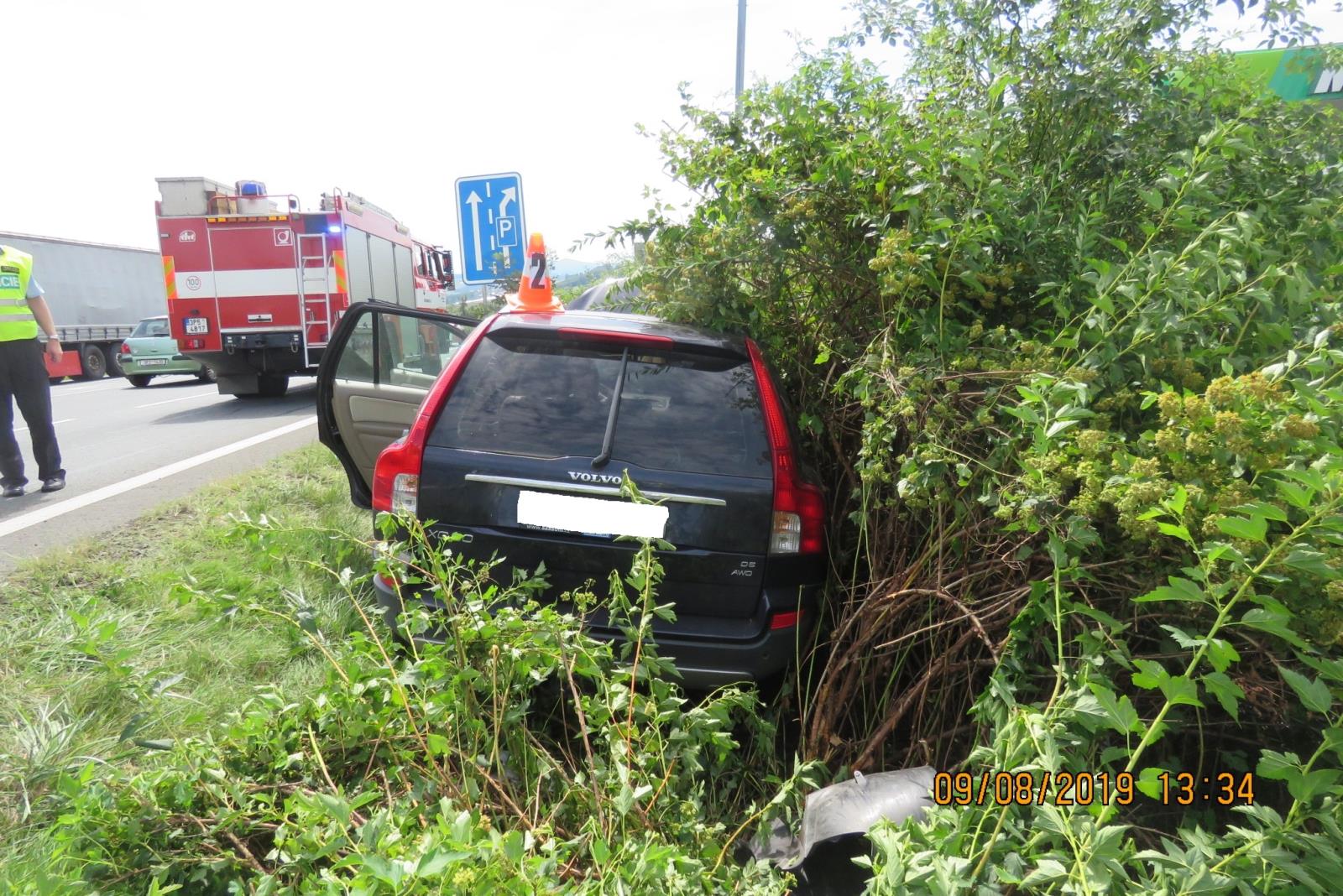 Dopravní nehoda - Folmava - 09.08.2019