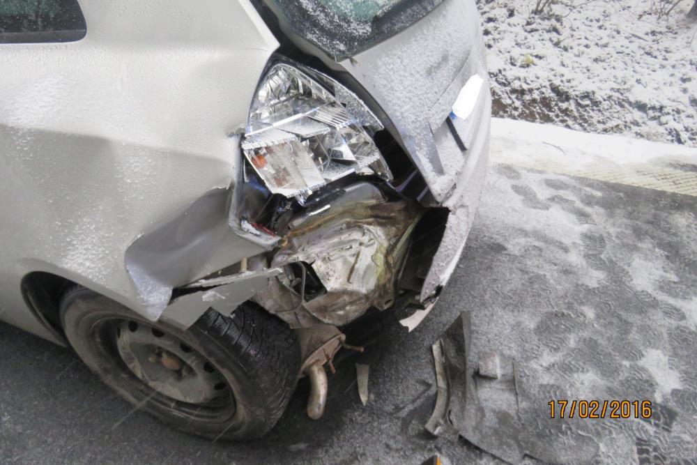 Dopravní nehoda - Hora