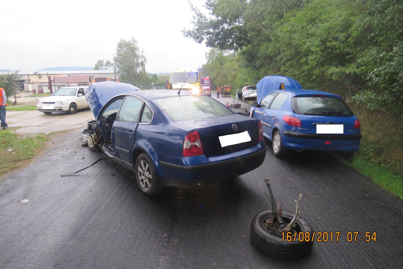 Dopravní nehoda - Hostouň - 16.08.2017