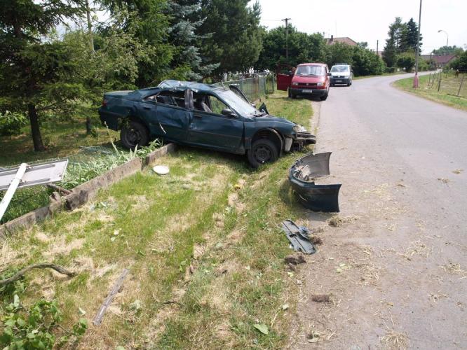 Dopravní nehoda Houdkovice 30.6.2010