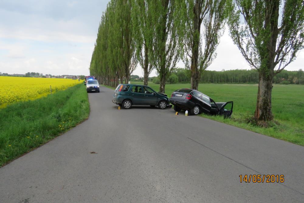 Dopravní nehoda - Hvožďany