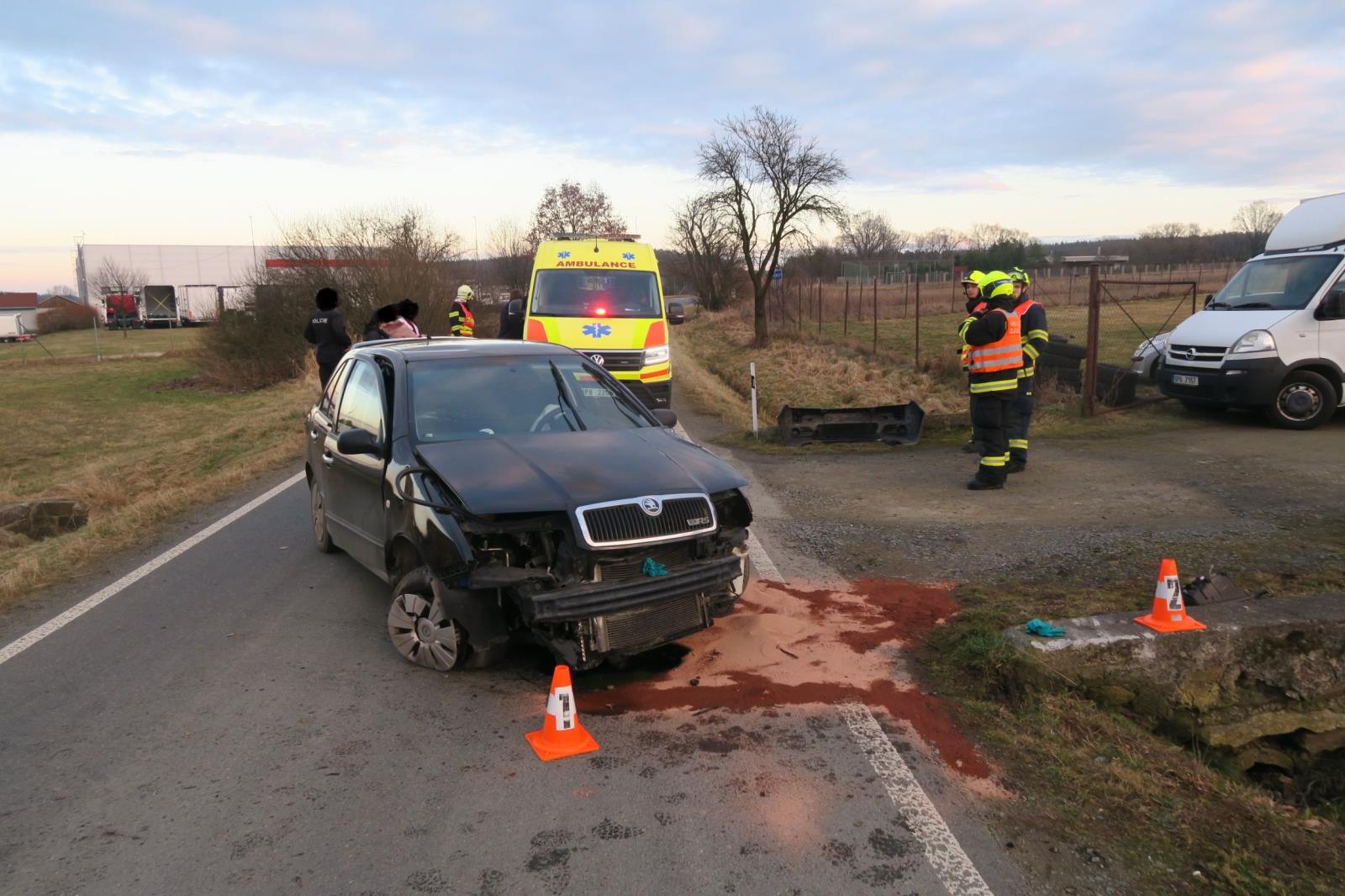 Dopravní nehoda - Poběžovice - 14.02.2022