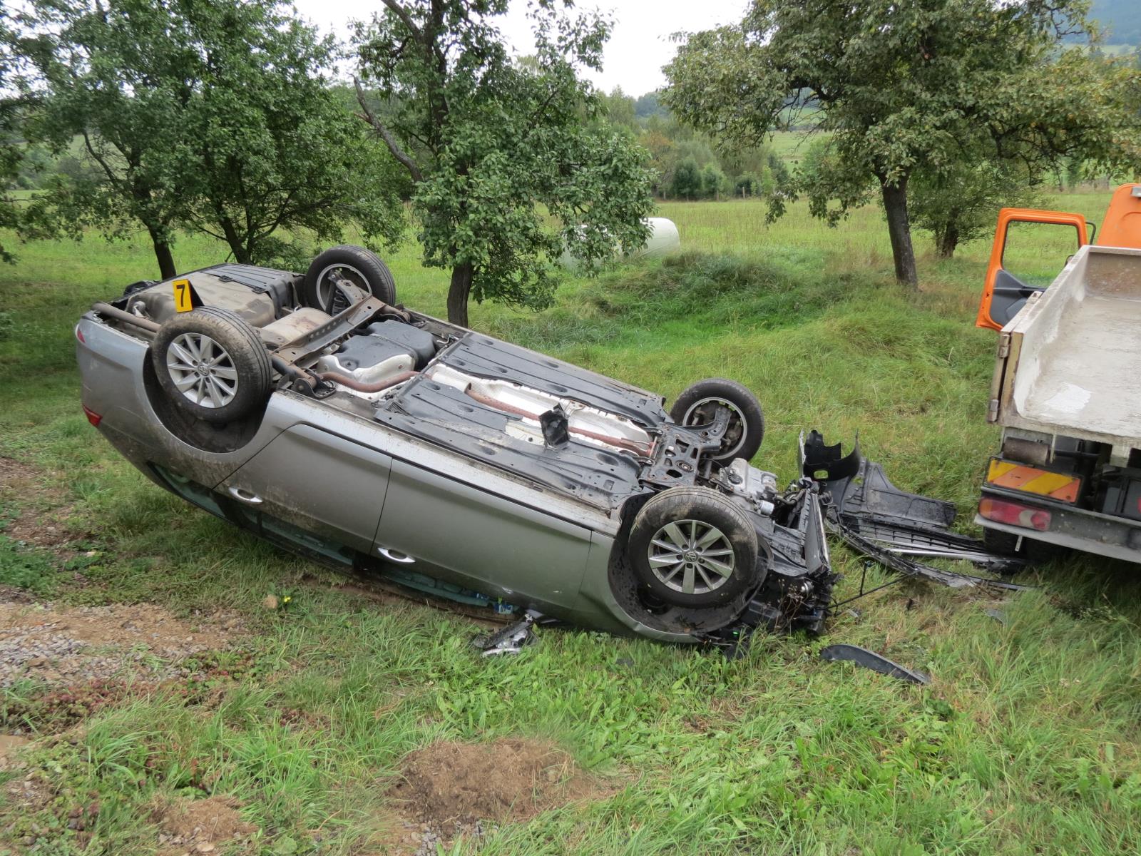 Dopravní nehoda - Strunkov - 06.09.2019