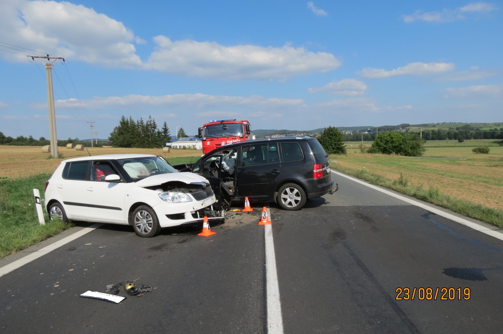Dopravní nehoda - Vránov - 23.08.2019