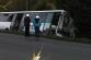 Dopravní nehoda autobusu na Slánsku