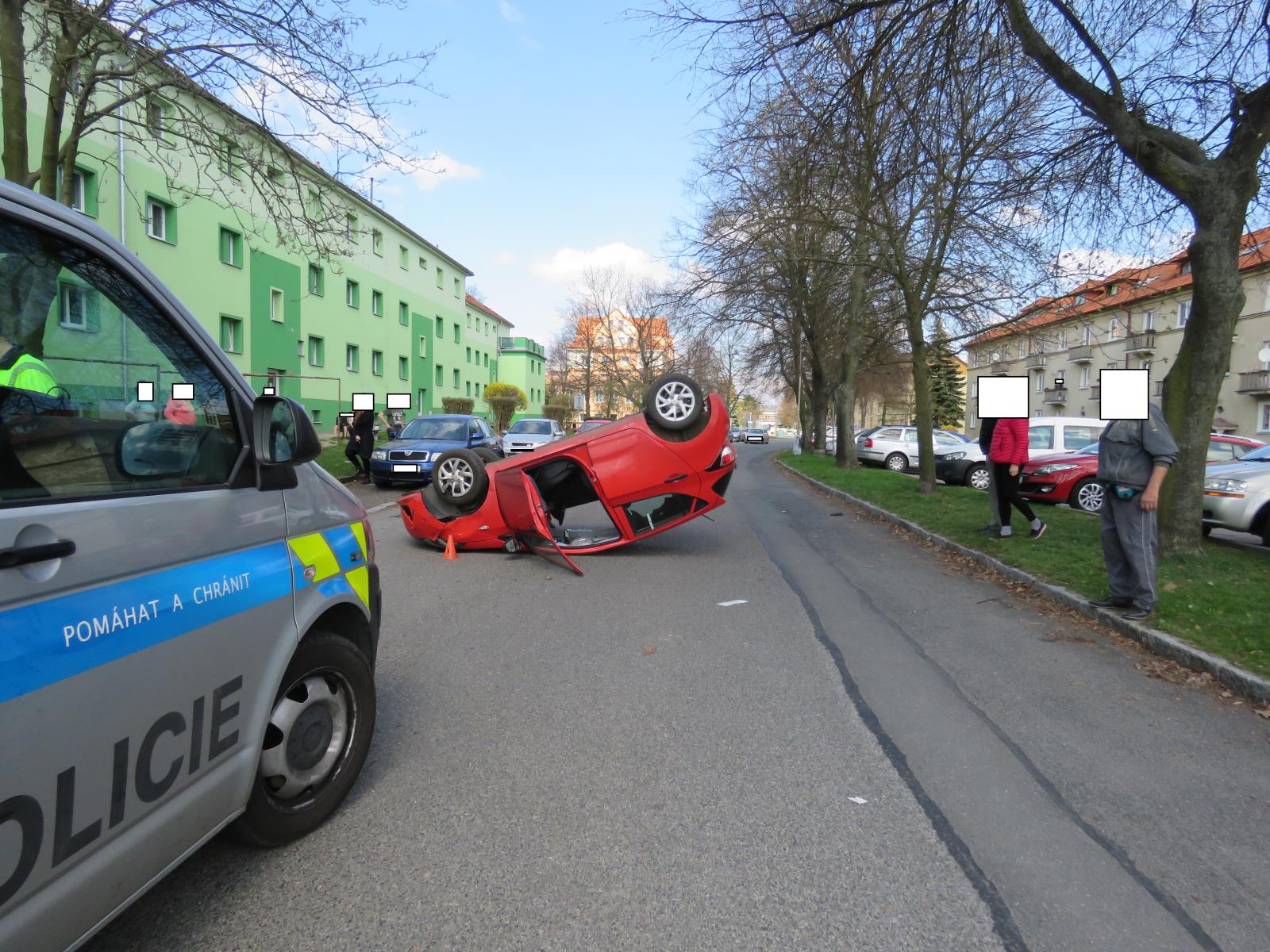 Dopravní nehoda ve Stochově