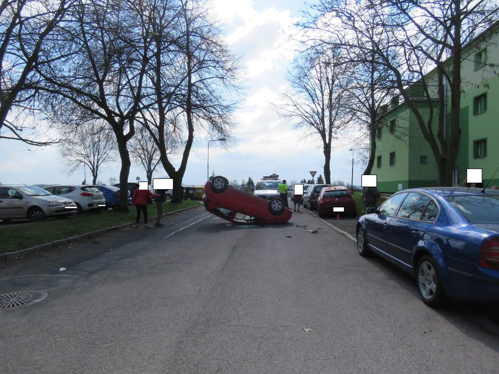 Dopravní nehoda ve Stochově