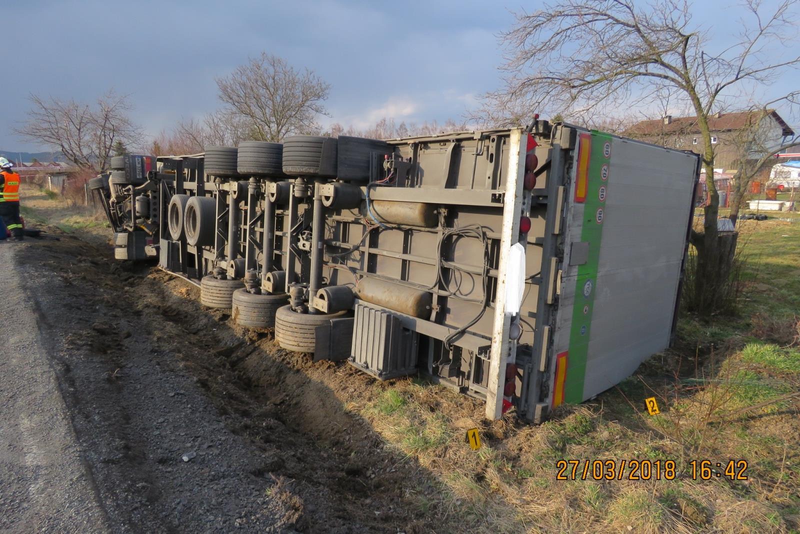 Havárie - Klenčí pod Čerchovem - 27.03.2018