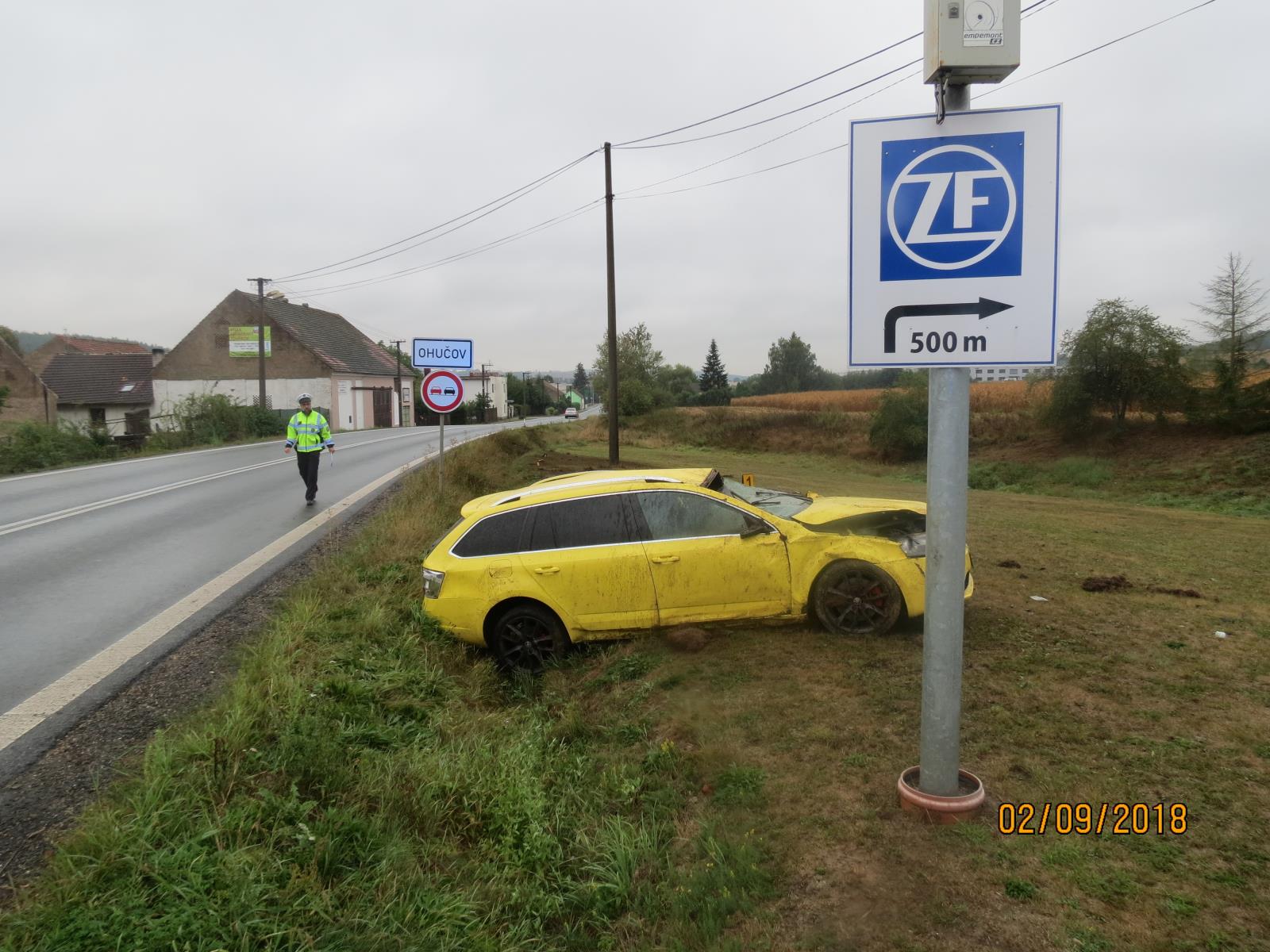 Havárie - Ohučov - 02.09.2018