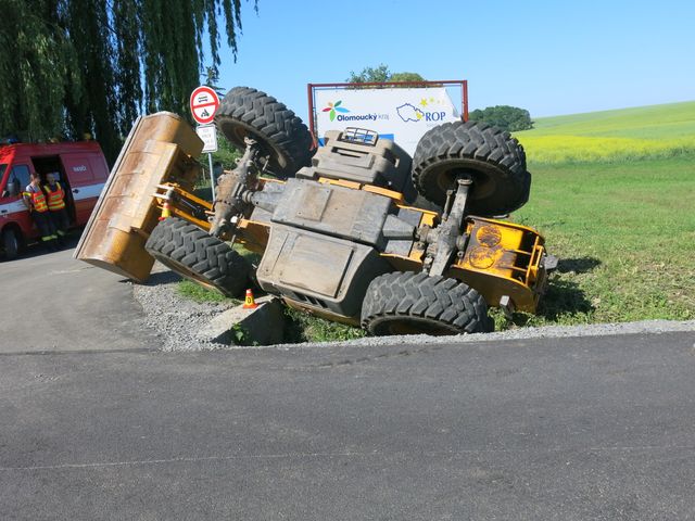 Havárie traktoru