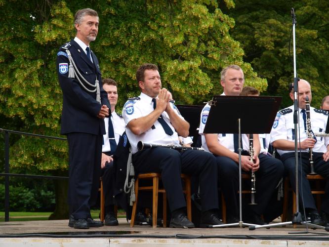 Hudba Hradní stráže a Policie ČR