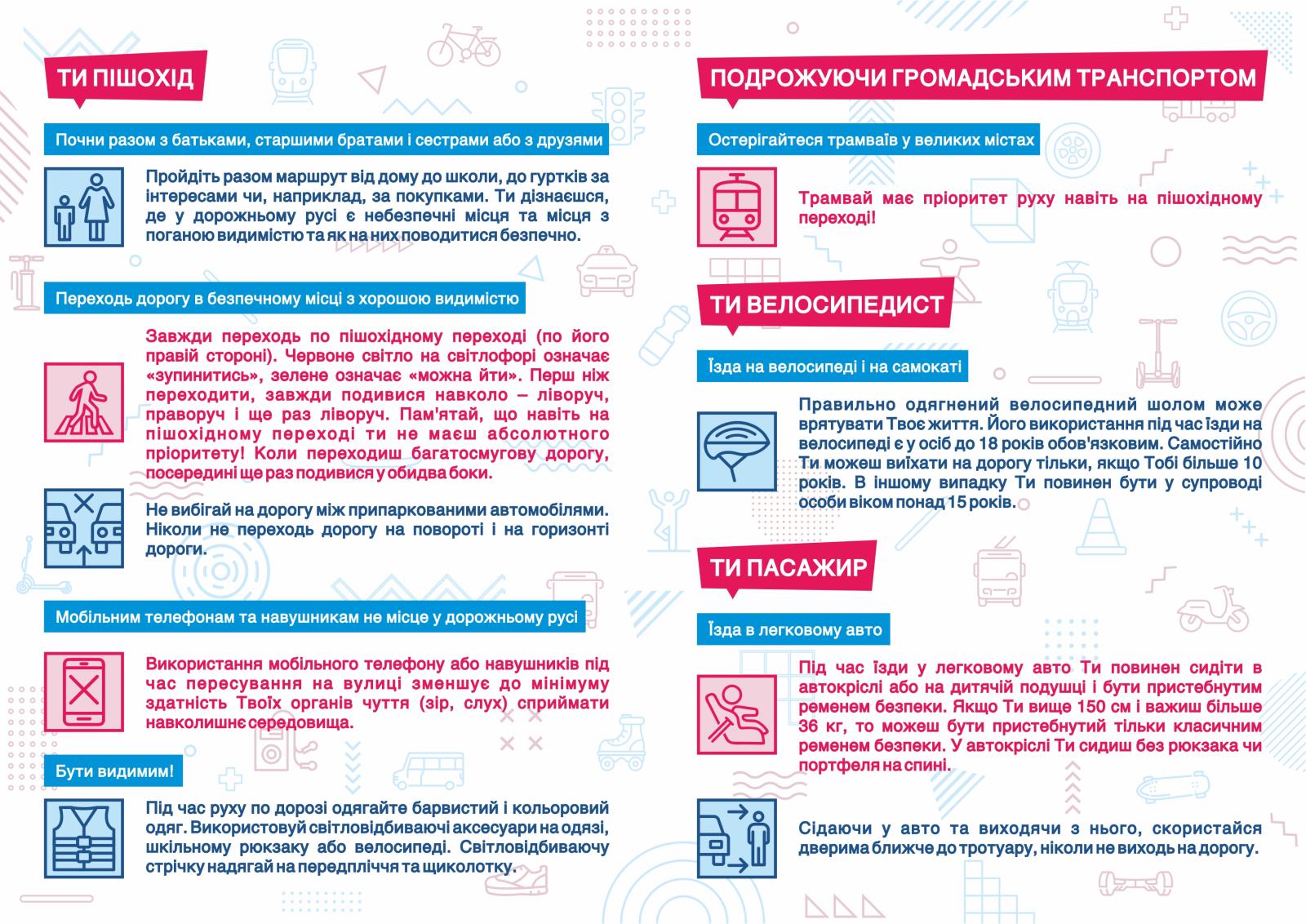 Informace pro rodiče a děti v ukrajinštině - 2