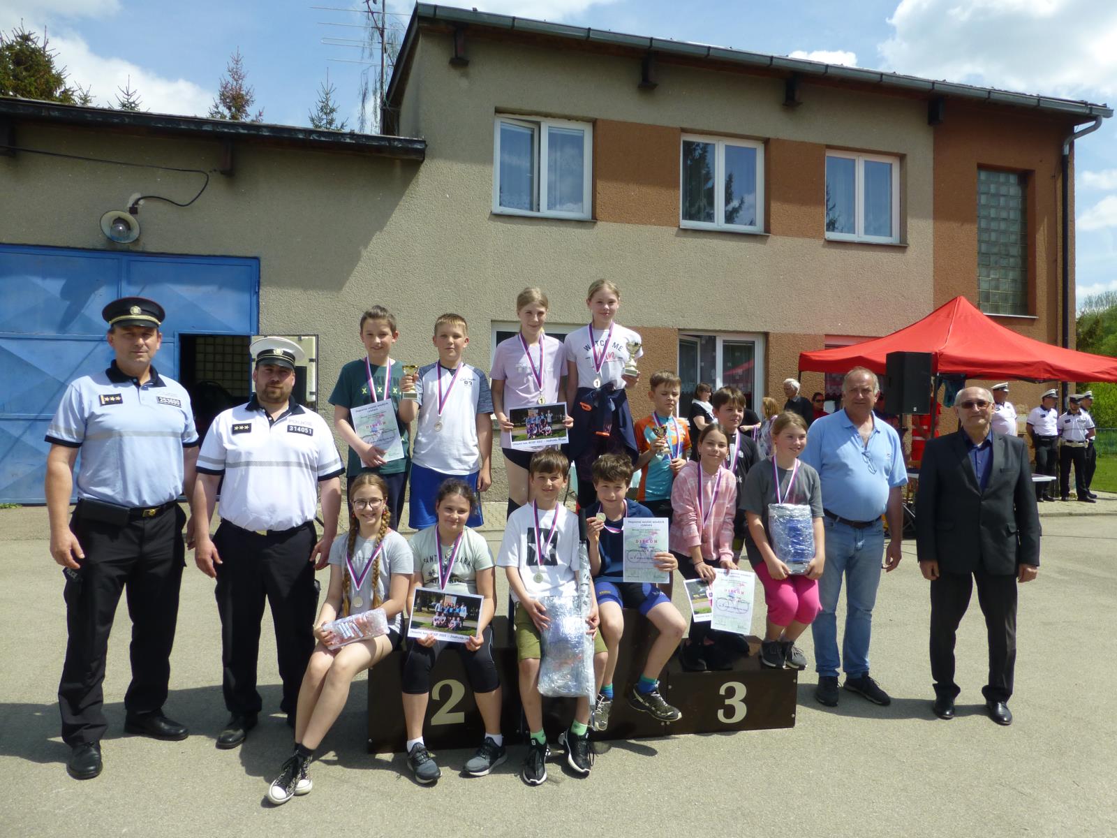 J.Hradec - mladí cyklisté