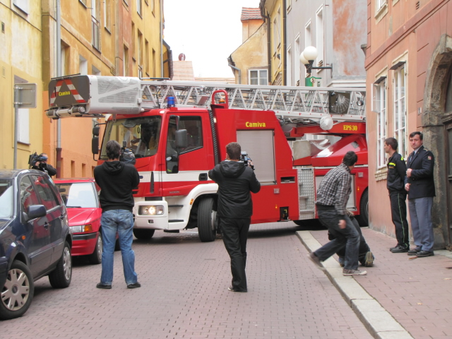 Kontrola průjezdnosti města Cheb