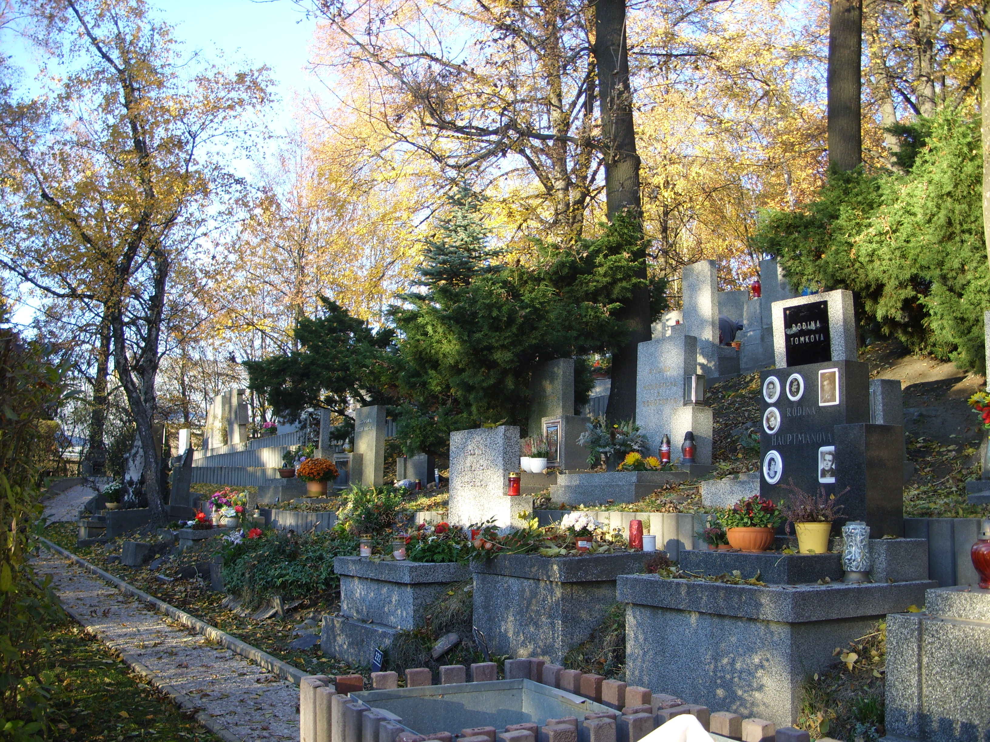 Kontroly na hřbitovech