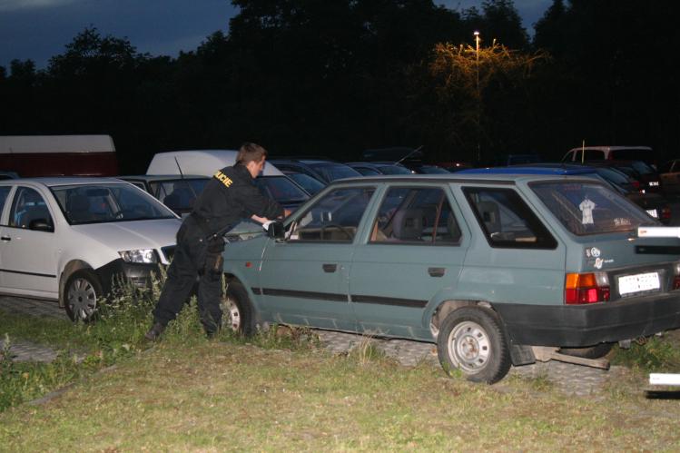 Kontroly vozidel na parkovištích 