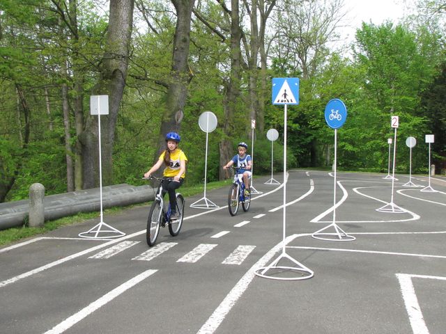 Krajské kolo dopravní soutěže Mladý cyklista 12