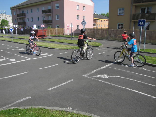 Krajské kolo dopravní soutěže mladých cyklistů