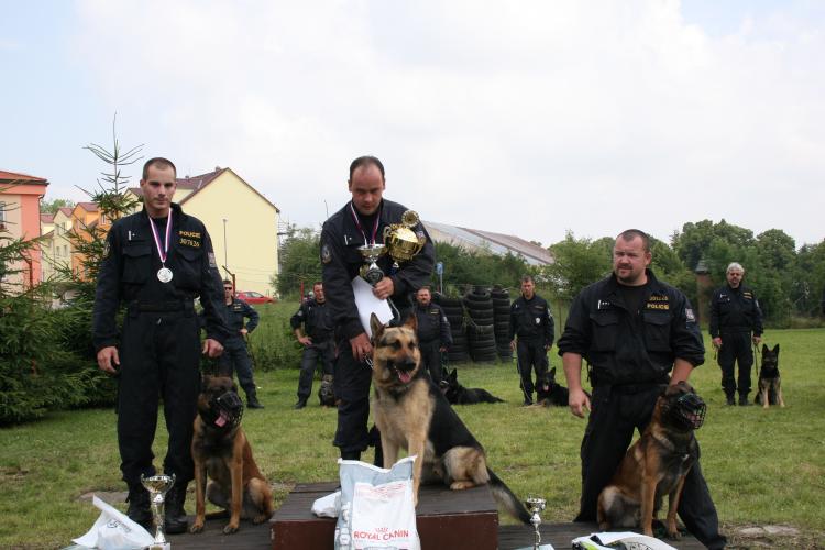 Krajské přebory policejních psů