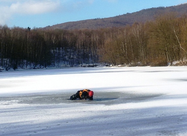 Měření  ledu 