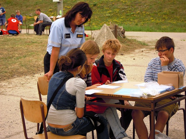 Mladý záchranář 2012 