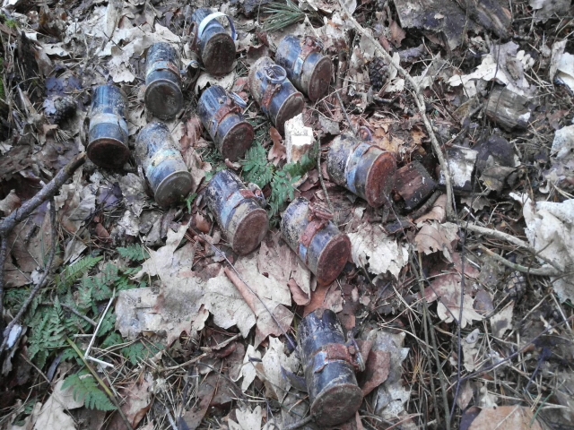 Nalezená munice v Oloví