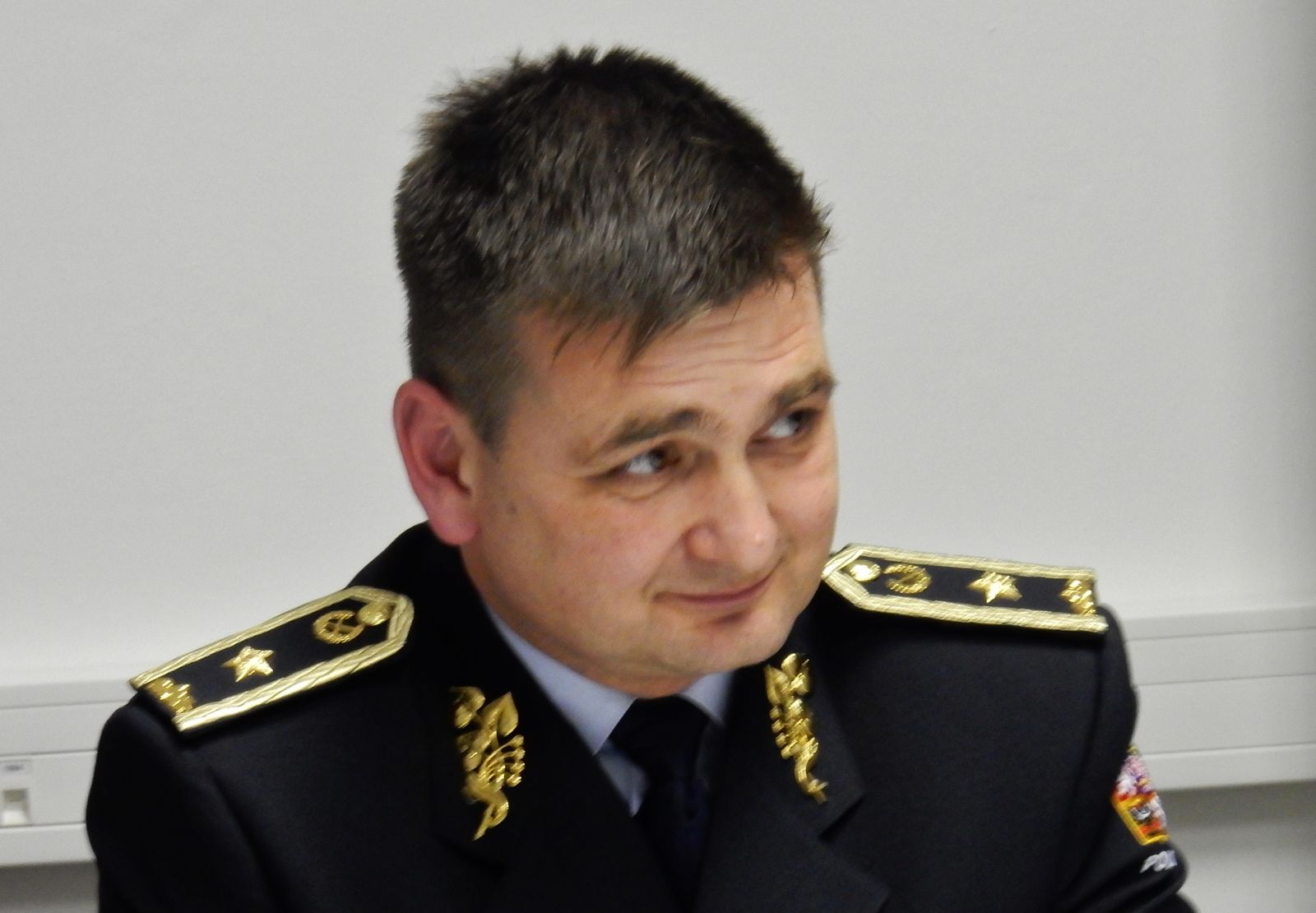 Návštěva ministra vnitra Chovance na Obvodním oddělení Policie ČR v Náchodě